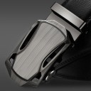 Heren leren riem L289 2