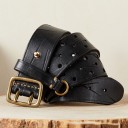 Heren leren riem L380 5