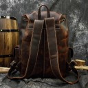 Heren leren rugzak E1146 1