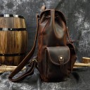 Heren leren rugzak E1146 2