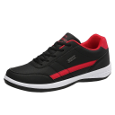 Heren leren schoenen antislipzool heren gevulkaniseerde sneakers ademend 2