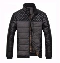 Heren leren winterjas J2069 11