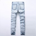 Heren moderne jeans - Blauw 1