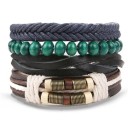 Heren multilayer armband H229 14