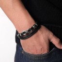 Heren multilayer armband H229 15
