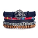 Heren multilayer armband H229 1