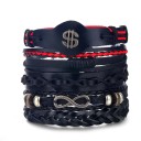 Heren multilayer armband H229 25
