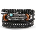 Heren multilayer armband H229 4