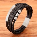 Heren multilayer armband H254 3