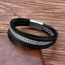 Heren Multilayer Armband H329 3