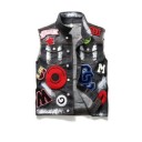 Heren punk vest 11