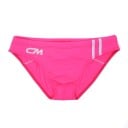 Heren slip zwemshorts effen met strepen Nylon Spandex Aansluitende pasvorm Elastische taille Zwemshorts voor strand zwembad met opdruk 10