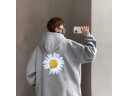 Heren sweatshirt met bloem 6