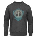 Heren sweatshirt met bomenprint F62 6