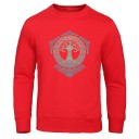 Heren sweatshirt met bomenprint F62 4