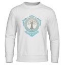 Heren sweatshirt met bomenprint F62 3