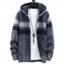 Heren sweatshirt met bont F93 9