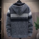 Heren sweatshirt met bont F93 4