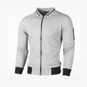Heren sweatshirt met kraag F7 4