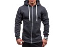 Heren sweatshirt met rits 4