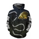 Heren sweatshirt met vis 3