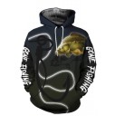 Heren sweatshirt met vis 4