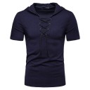 Heren T-shirt met capuchon T2080 5