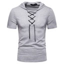 Heren T-shirt met capuchon T2080 4