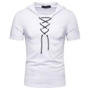 Heren T-shirt met capuchon T2080 2