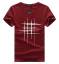 Heren T-shirt met interessant patroon J2945 9