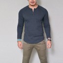 Heren T-shirt met lange mouwen T2094 5