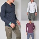 Heren T-shirt met lange mouwen T2094 1