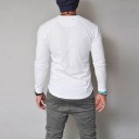 Heren T-shirt met lange mouwen T2094 2