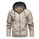 Heren winter leren jas F1080 6