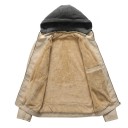 Heren winter leren jas F1080 2