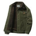 Heren winterjas met bont F1138 2