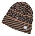 Heren wintermuts met kerstborduursel J2633 5