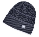 Heren wintermuts met kerstborduursel J2633 6