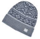 Heren wintermuts met kerstborduursel J2633 7