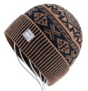 Heren wintermuts met kerstborduursel J2633 1