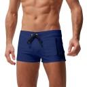 Heren Zwemshorts Nylon Effen Met Zijzakje Op Trekkoord Elastisch Sneldrogend Licht Comfortabele Pasvorm 6