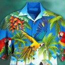 Herenoverhemd met dieren 4