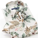 Herenoverhemd met palmbomen F767 6