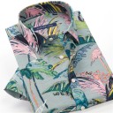 Herenoverhemd met palmbomen F767 15