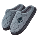 Herenpantoffels met harige structuur en traagschuim Warme pantoffels met zachte binnenzool Antislipzool Comfortabele winterschoenen voor thuis 2