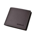 Herenportemonnee 12 x 10 cm PU-leer Praktische portemonnee voor pasjes en contant geld Elegant accessoire voor heren 8