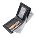 Herenportemonnee 12 x 10 cm PU-leer Praktische portemonnee voor pasjes en contant geld Elegant accessoire voor heren 2