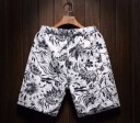 Herenshorts met A2-print 2