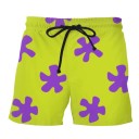 Herenshorts met bloemen 1