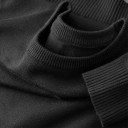 Herr klassisk stickad tröja med långa ärmar Enfärgad mjuk lätt avslappnad tröja Polyester Rund halsringning Olika färger 22